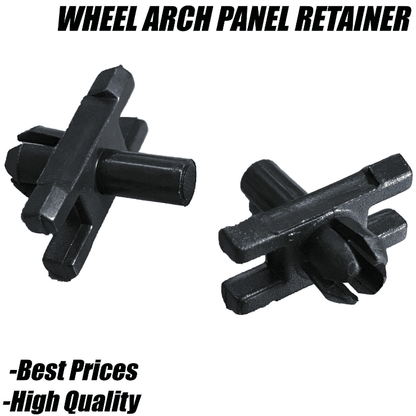 10x Wheel Arch Exterior Panel Retainer Moulding Trim Clips for BMW