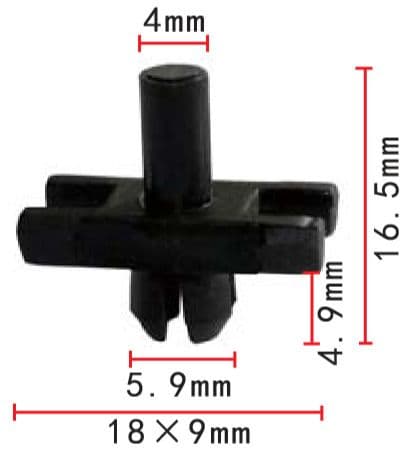 10x Wheel Arch Exterior Panel Retainer Moulding Trim Clips for BMW