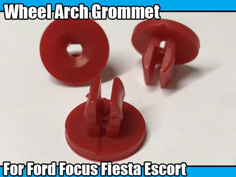10x Wheel Arch Lining Clips Splashguard Grommet Expanding Nut for Ford Ka Fiesta