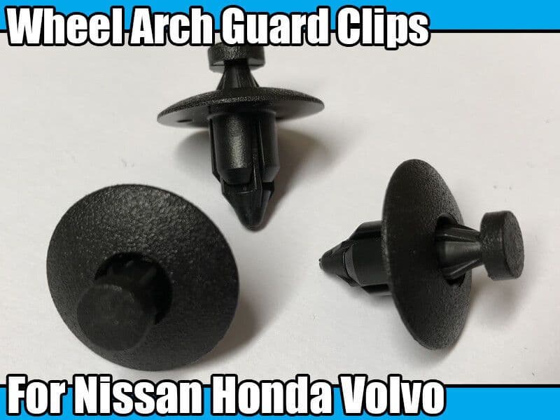 10x Wheel Arch Lining Splashguard Bumper Clips for Volvo V70 S80 V50 S60 Xc70