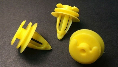 10x Yellow Interior Front Door Card Clips for BMW E34 E36 E39 E39 E46