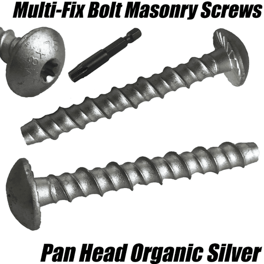 10x100mm Timco Masonry Multi Fix Pan Head Bolt Screw Anchor