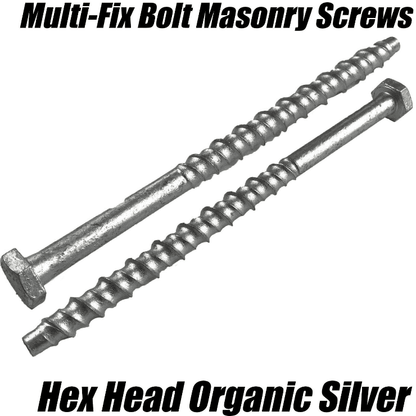 10x130mm Timco Masonry Multi Fix Bolt Anchor Hex Head Fixing
