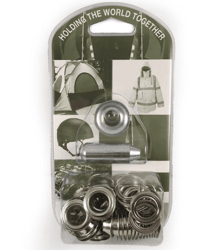 11.1mm Eyelet & Ring Washer Sail Canopy Repair Kit Set Tools Nickel Plated Brass