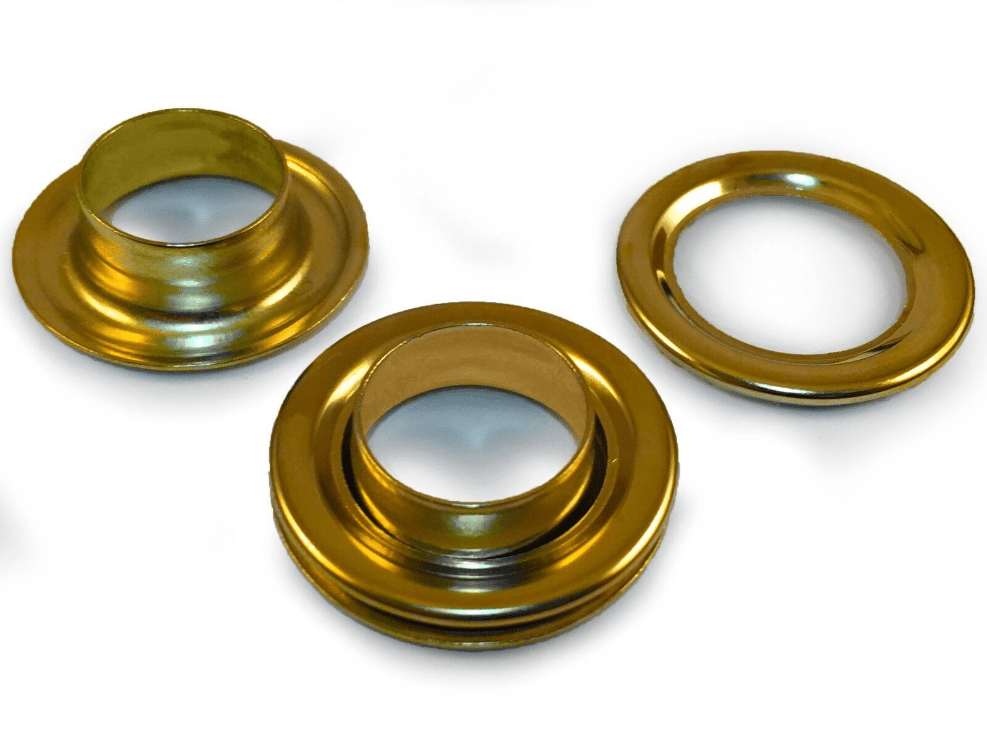 12.7mm Eyelet & Ring Washer Sail Canvas Canopy Awning Repair Kit Set Tools Brass