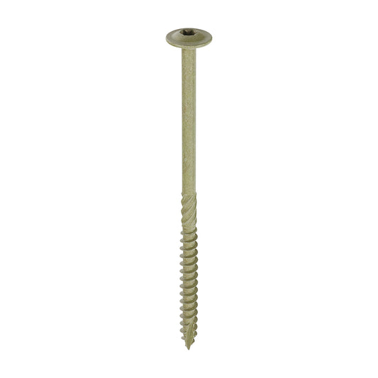 6.7X125mm 5" Wafer Head Landscape Wood Timber Screws Sleeper Decking Index
