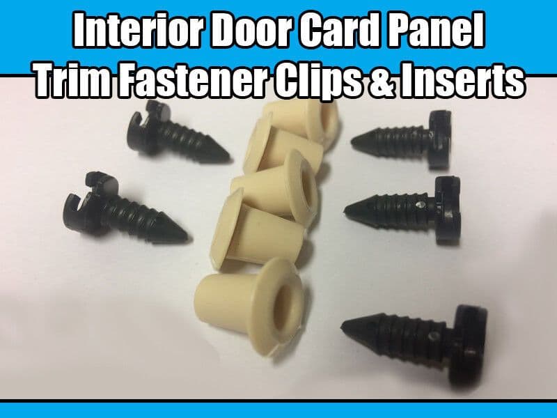 12X Clip Set for Land Rover Defender Interior Door Card Trim Panel Fasteners
