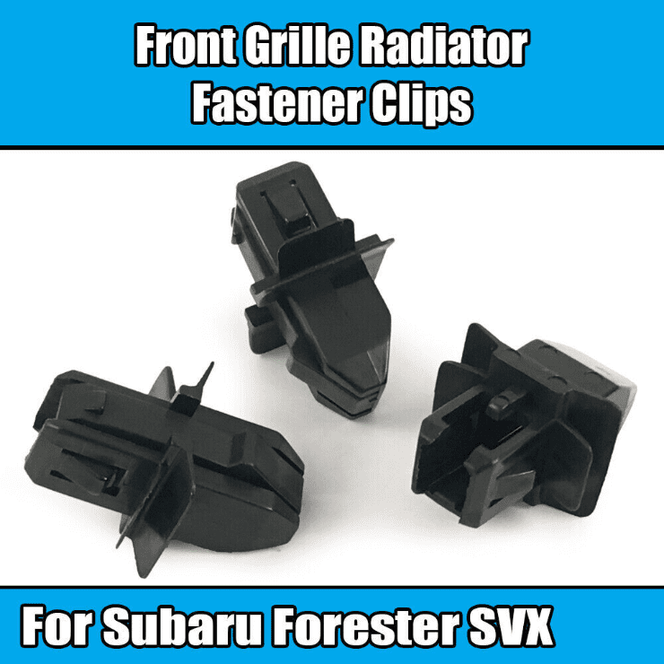 12X Clips for Subaru forester Impreza Front Grille Fastener Svx 91017-Fa080