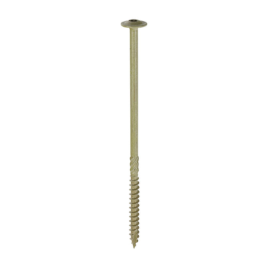 6.7X150mm 6" Wafer Head Landscape Wood Timber Screws Sleeper Decking Index