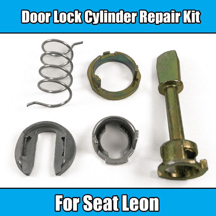 1X 5 Piece Repair Kit for Seat Leon Door Lock Cylinder Repair Kit Left/Right
