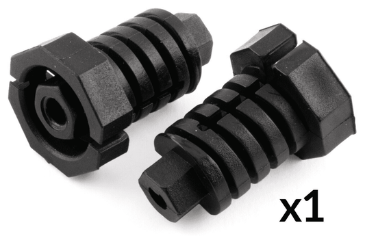 1X Adjuster Screws for BMW Headlight E36 Z3 E63 E64 Mounting Beam Black Plastic