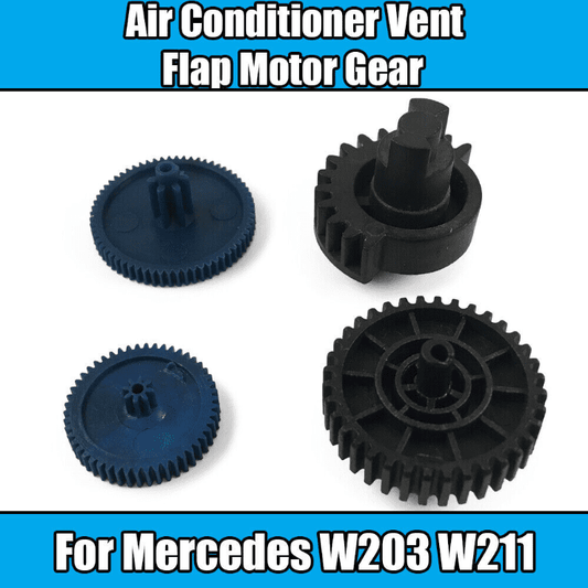1X Air Conditioner Vent Flap Motor Gear Kit for Mercedes W203 W211 4 Piece Blue