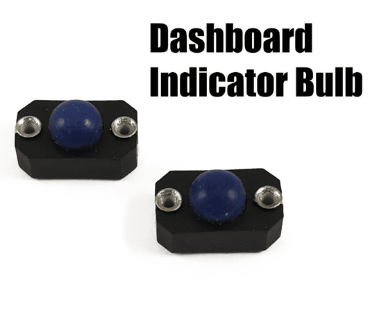 1x Blue Dashboard Indicator Bulb 12V Single Socket