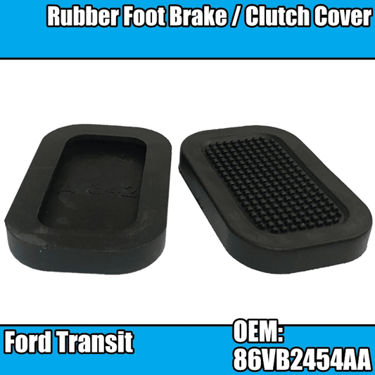 1X Brake Clutch Cover Pedal Pad for Ford Transit T15 Mk3 Mk4 Mk5 86Vb2454Aa