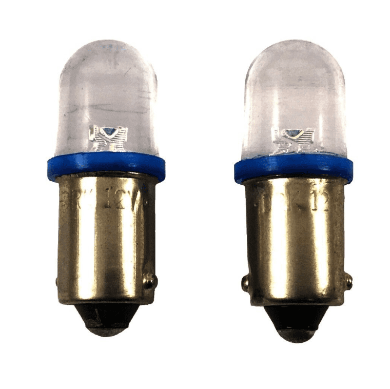 1x Bulb LED Blue 12V 4W 53 Star Single Socket
