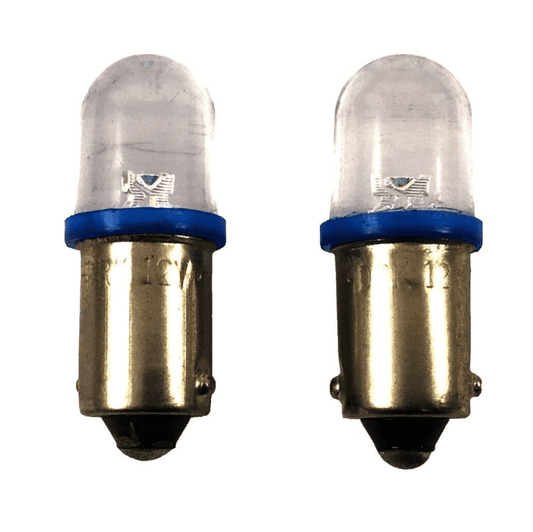 1x Bulb LED Blue 12V 4W 53 Star Single Socket