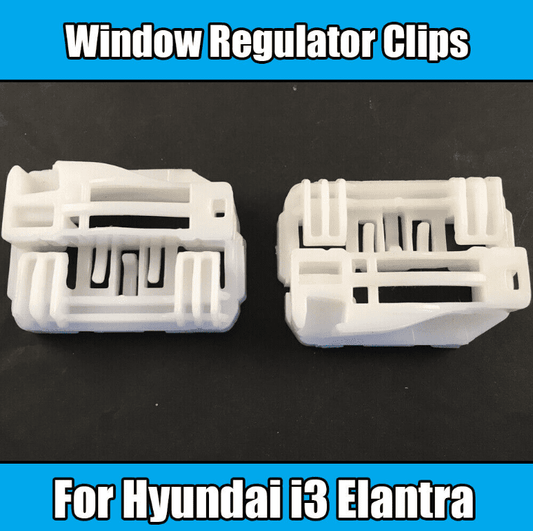 1X Clip for Hyundai I3 Window Regulator Repair Clip Front Right White Plastic