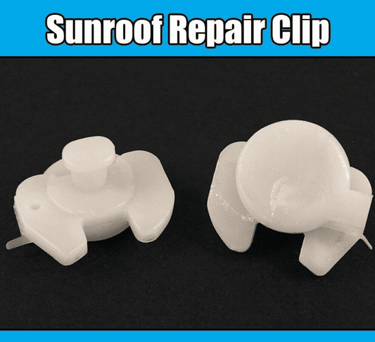 1X Clips for BMW 3 Series E36 E46 Sunroof Repair Clips White Beige Plastic
