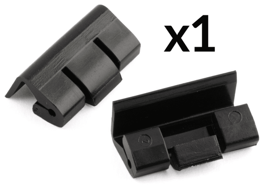 1X Clips for BMW E32 E34 E38 Body Trim Moulding Clip Clamp Black Plastic 1924953