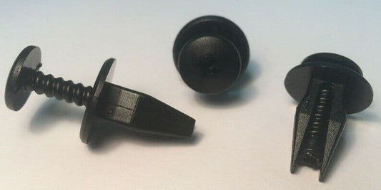 1X Clips for BMW E39 E46 Mini Duct Black Plastic Trim Rivet Screw 51716229003
