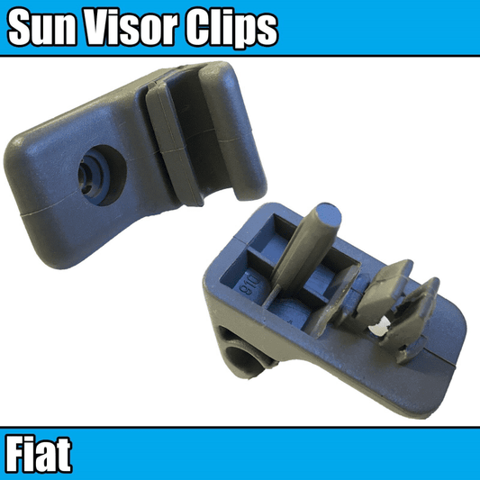 1X Dark Grey Sun Visor Shade Shield Replacment Clip for Fiat Fiorino Albea