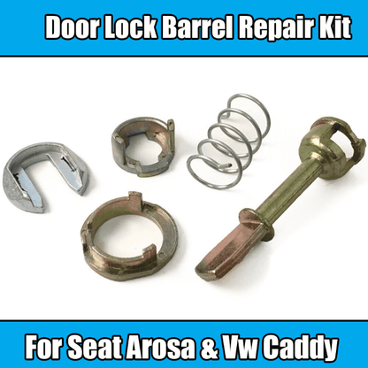 1X Door Lock Barrel Repair Kit for Seat Arosa VW Caddy Mk2 Front Left & Right