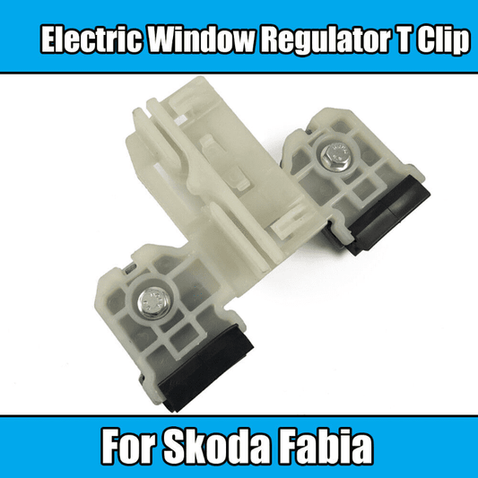 1X Electric Window Regulator Clip for Skoda Fabia Front Right White Plastic