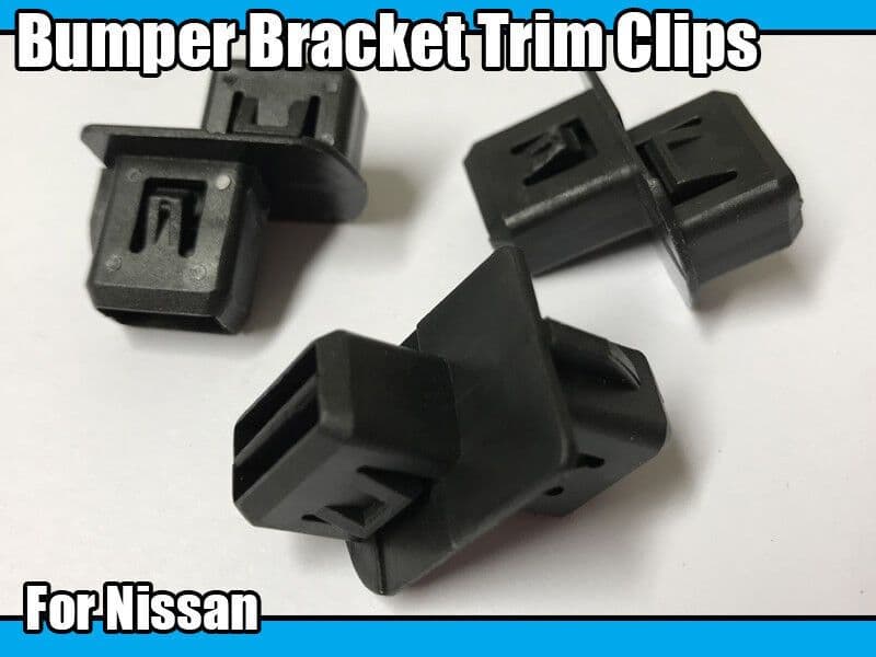 1x Front Bumper Bracket Trim Clip Right Side for Nissan Micra 2003-2010 (1)