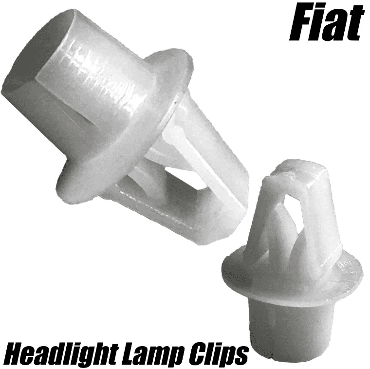 1X Front Headlight Lamp Bulb Trim Clips for Fiat 500 127 128 126 131 4241451
