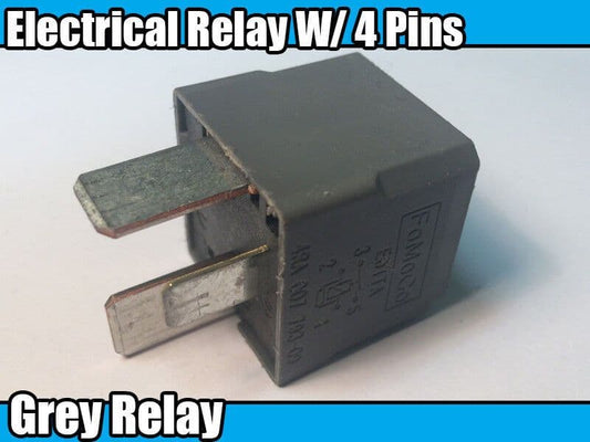 1X Grey 4 Pin Relay 6G9T-14B192-Ea 4Ra 007 793 09 Electrial Plug New