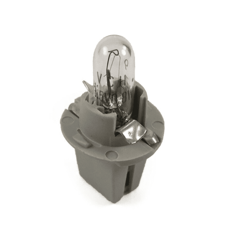1x Grey Dashboard Indicator Bulb 12V 1.2W Single Socket