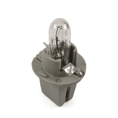1x Grey Dashboard Indicator Bulb 12V 1.2W Single Socket