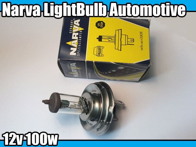1X Hb12 48904 60/55W Narva Headlight Bulbs 12V 100W