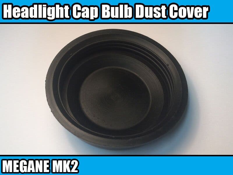 1X Headlight Headlamp Cover Cap for Renault Megane Mk2 Scenic Bulb Dust Rubber