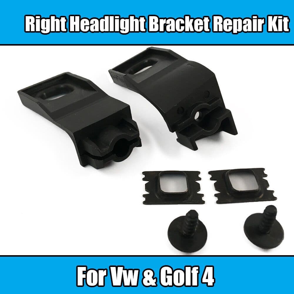 1X Headlight Kit for VW Golf Mk4 Bora Bracket Holder Repair Kit Front Right
