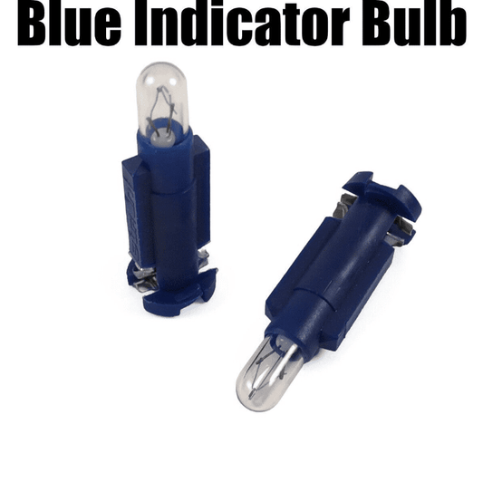 1x Indicator Bulb for Volvo  Blue 12V Single Socket