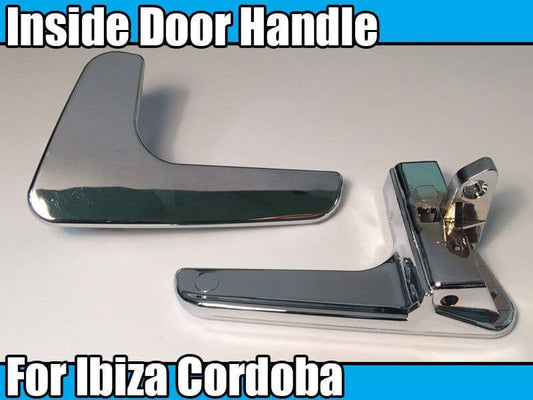 1X Interior Handle for Seat Ibiza Cordoba Left Side Door Chrome Inside Door