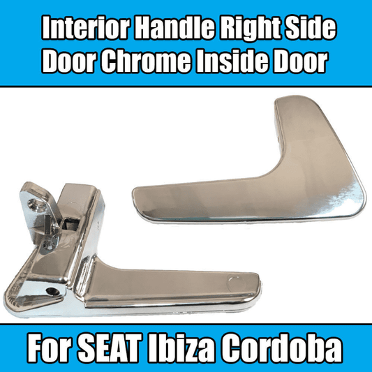1X Interior Handle for Seat Ibiza Cordoba Right Side Door Chrome Inside Door