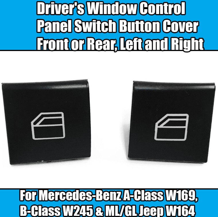 1x L+R (1+1) Window Control Switch for Mercedes A/B Class Jeep