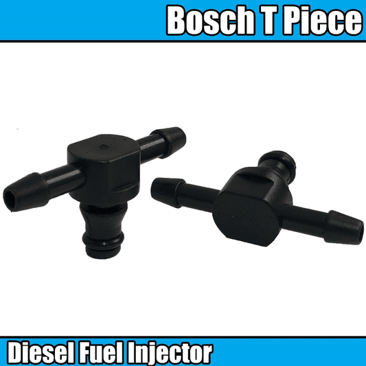 1x Leak Off Clip Black Plastic for BMW Bosch Common Rail Fuel Injector T Piece