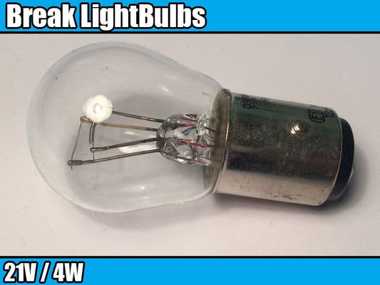 1x Light Bulb Osram  21V/4W Ampul Park 1016 Parking Light Brake Lamp
