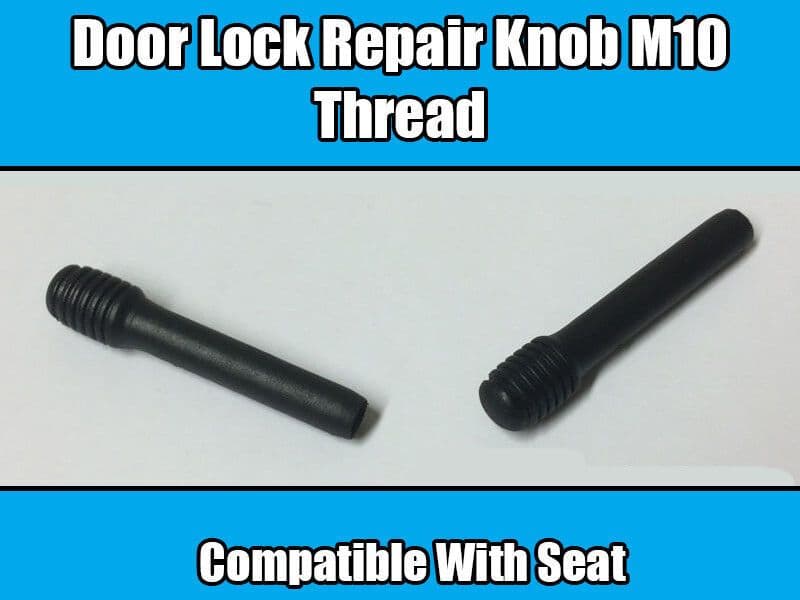 1x Lock Part for Seat Ibiza VW Mk3 GTI Caddy Golf Polo Door Repair Knob M10
