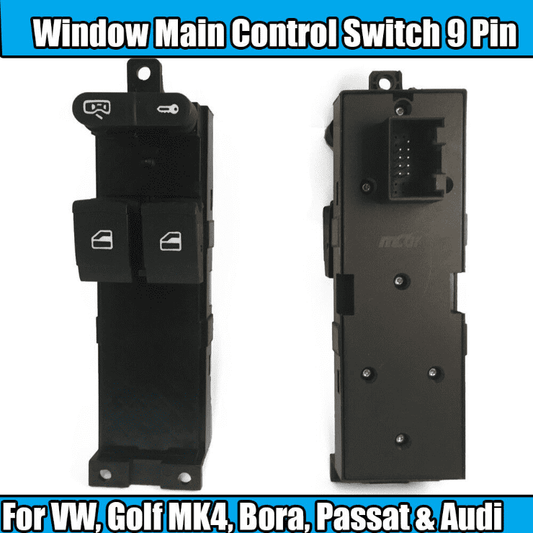 1x Master Window Control Switch for VW Golf Mk4 Bora Passat Audi A4 2 Door