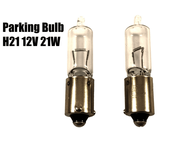 1x Osram Parking Bulb H21 12V 21W 64136 Opel Single Socket
