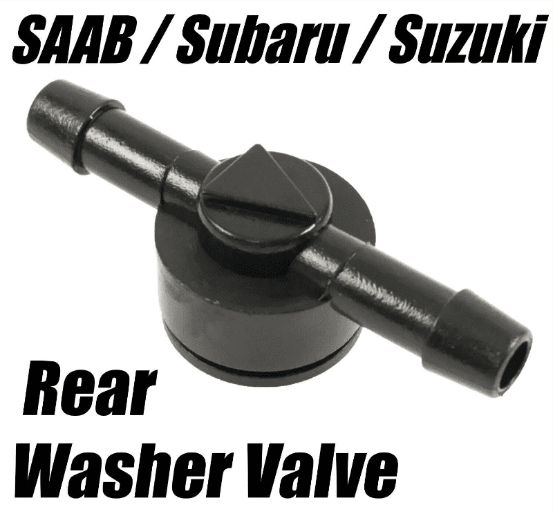 1x Rear Windscreen Washer Jet Valve for Saab Subaru Suzuki Triumph