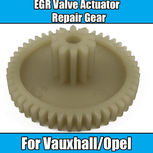 1x Repair Gear for Vauxhall Opel Egr Valve Actuator White Plastic