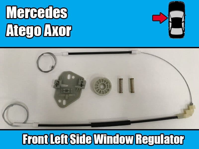 1x Repair Kit for Mercedes Atego Axor Window Regulator Left Side