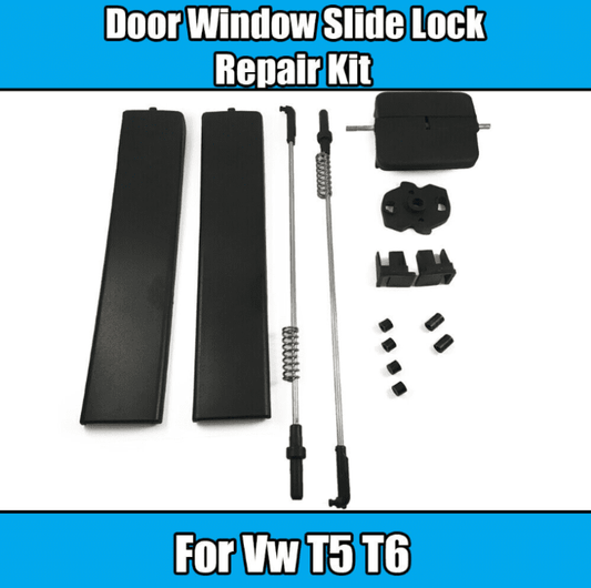 1x Repair Kit for VW Transporter T5 T6 Sliding Door Window Glass Hatch Lock L&R