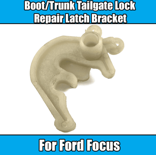 1x Repair Latch for Ford Focus Boot Lock Bracket White Plastic