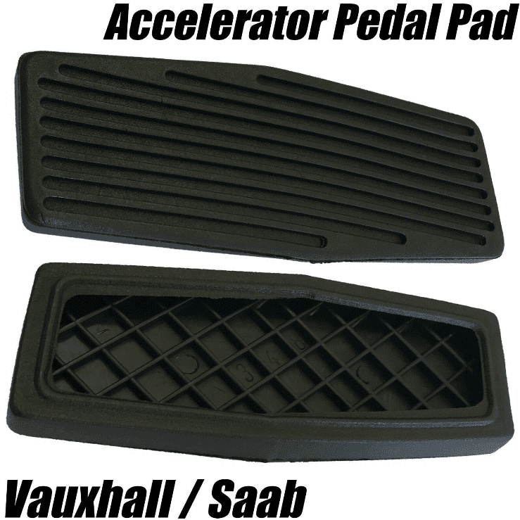 1X Rubber Gas Accelerator Pedal Pad Cover For Saab